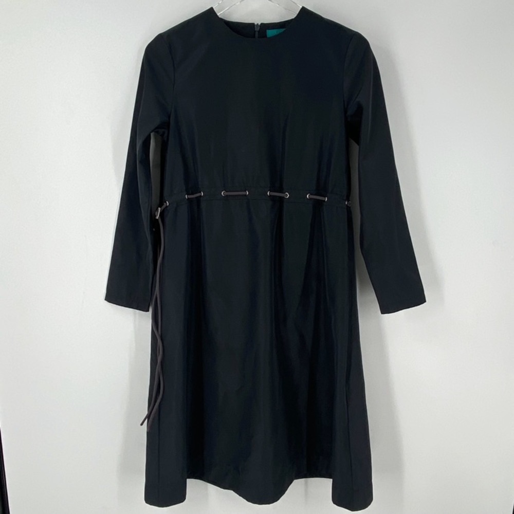 Junee Black Dress Oversized Simple style 7021J Womens Small | W65